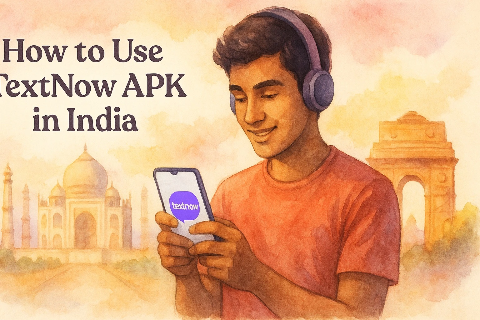 How to Use TextNow in India