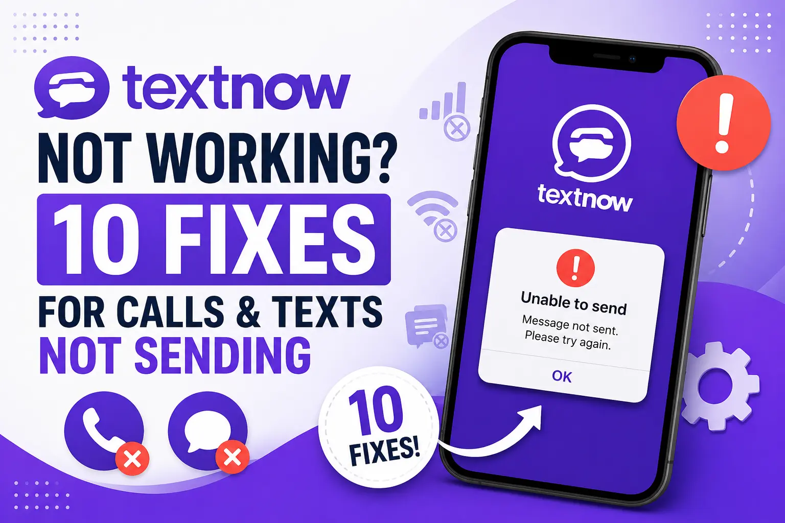 TextNow Not Working? 10 Fixes for Calls & Texts Not Sending 1 TextNow Not Working 10 Fixes for Calls Texts Not Sending